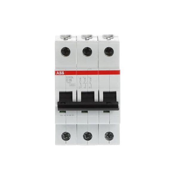 S203L-D16 Miniature Circuit Breaker - 3P - D - 16 A image 1