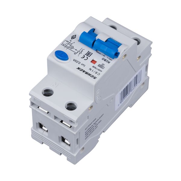 Combined MCB/RCD (RCBO) 1+N, AMPARO 10kA, C 6A, 30mA, Typ A image 7