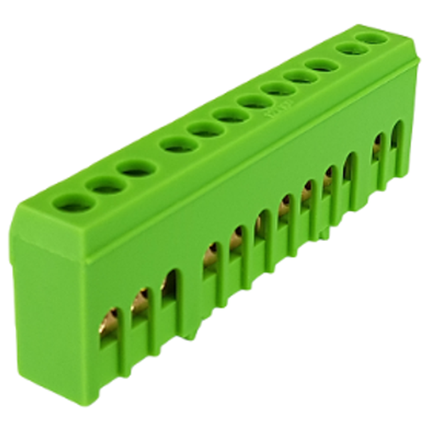 Insulated terminal F815G, 15x16 mm², green image 1
