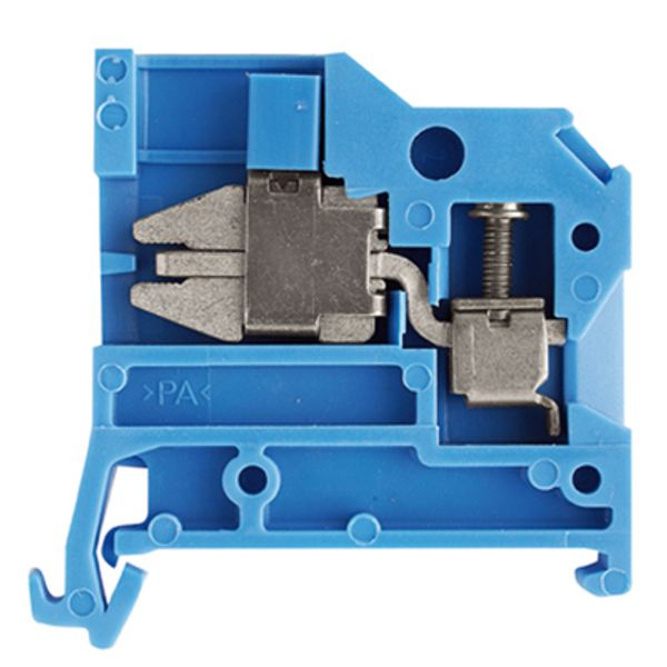 Neutral conductor modular terminal, Screw connection, 10, 400 V, 57 A, image 1