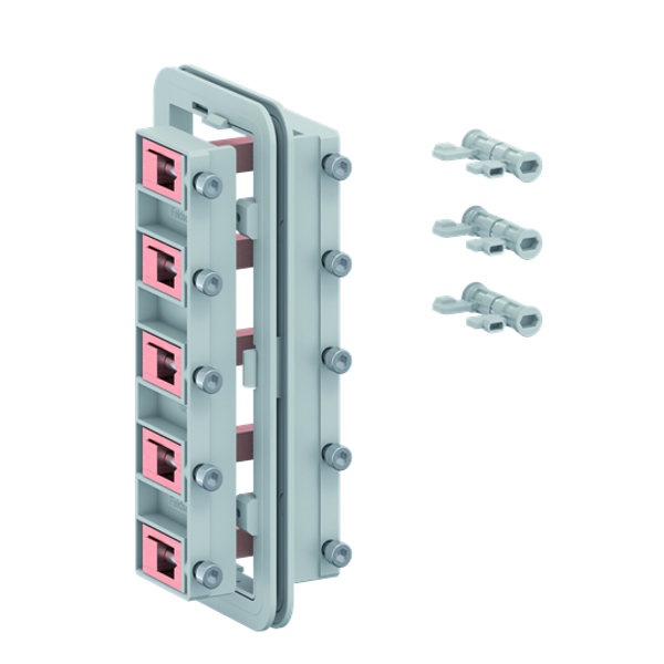 CZC8 Copper busbar connection set, 223 mm x 350 mm x 106 mm image 9