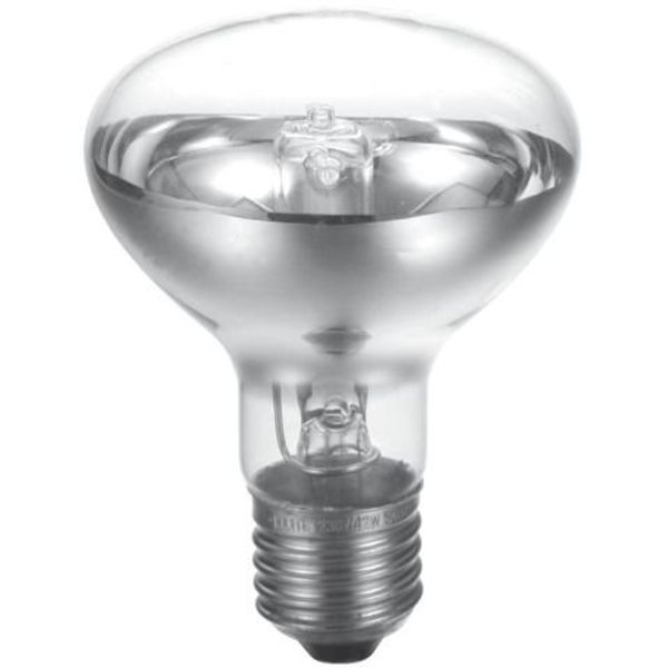 Reflector Halogen Bulk E27 70W R80 Pegaso image 1