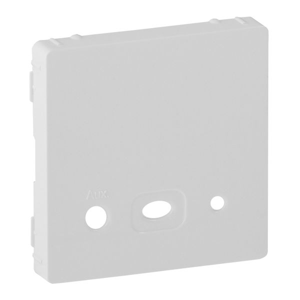 Cover plate Valena Life - source input with power supply - white image 1