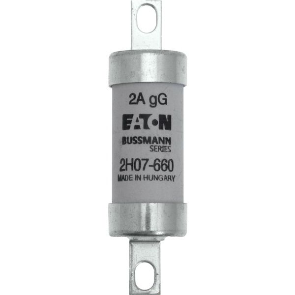 Fuse-link, LV, 2 A, AC 660 V, DC 250 V, BS88/A2, 22 x 82 mm, gL/gG, BS image 10