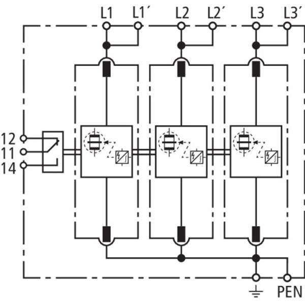 Multipole DEHNventil modular  type 1 and type 2 according to EN 61643- image 3