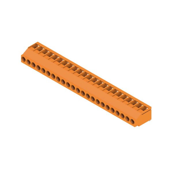 PCB terminal, 5.00 mm, Number of poles: 23, Conductor outlet direction image 4