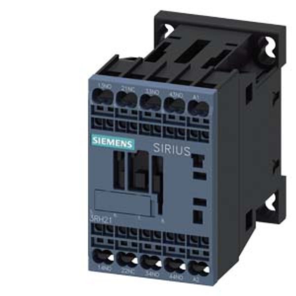 contactor relay, 3 NO + 1 NC, 110 V AC, 50 Hz / 120 V, image 1