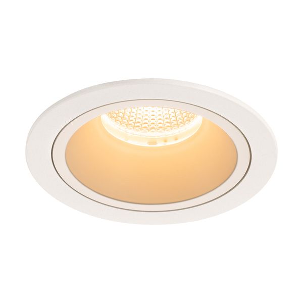 NUMINOS® DL L, Indoor LED recessed ceiling light white/white 2700K 55° image 1