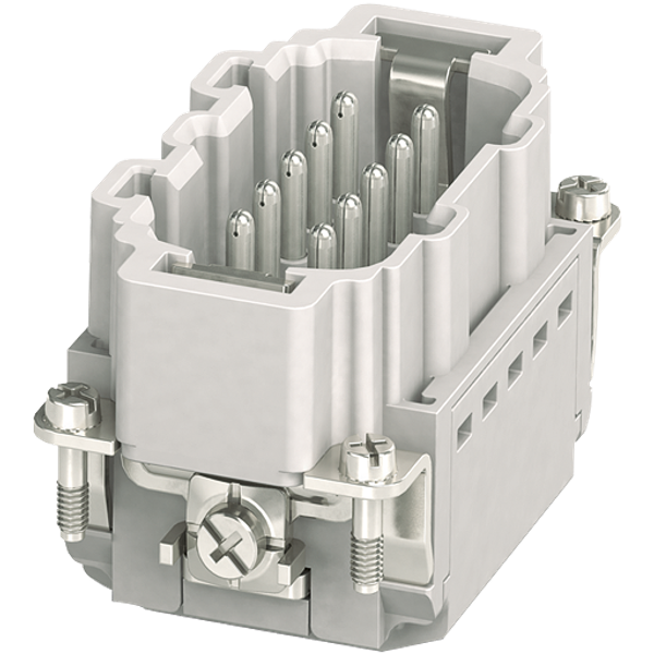 B10 male 10-pole, Push-in, 500 V, 16 A image 1