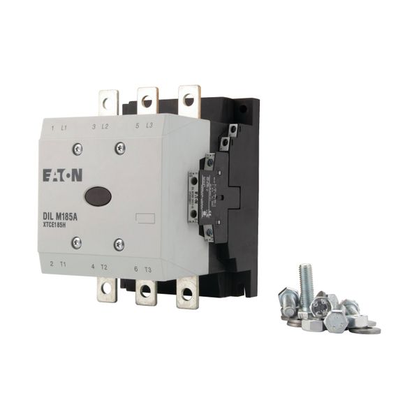 Contactor, 380 V 400 V 90 kW, 2 N/O, 2 NC, RAC 24: 24 V 50/60 Hz, AC operation, Screw connection image 9