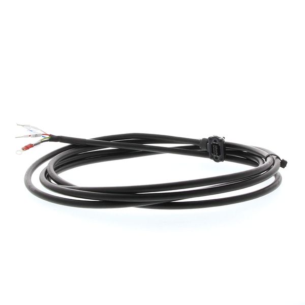 G5 series servo motor power cable, 30 m, non braked, 50 to 750 W image 1