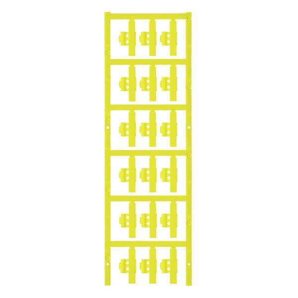 Cable coding system, 1.5 - 2.5 mm, 5.8 mm, Polyamide 66, yellow image 2