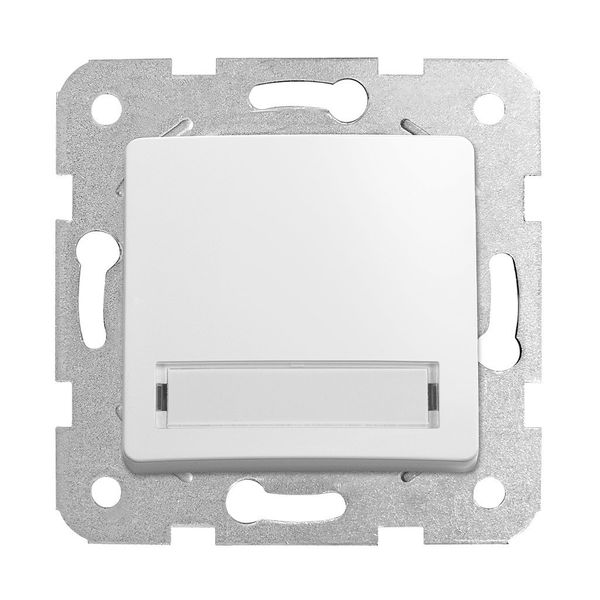 Karre-Meridian White Illuminated Labeled Buzzer Switch image 1