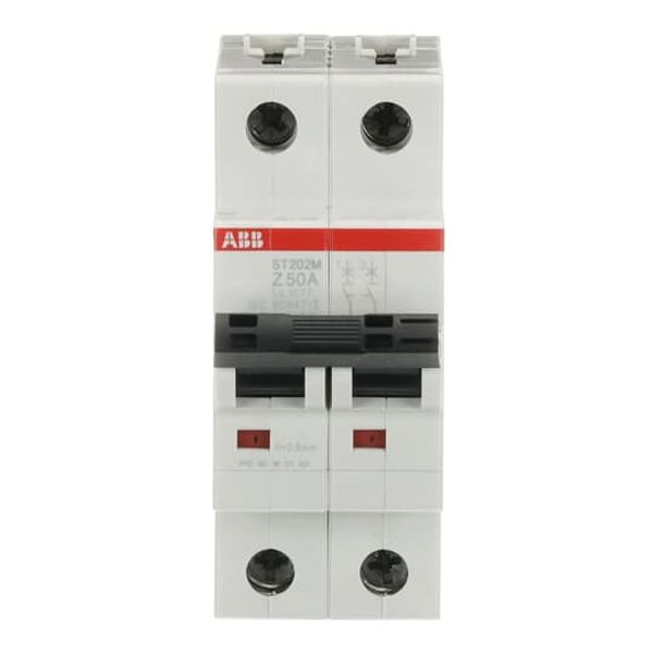 ST202M-Z50 Miniature Circuit Breaker - 2P - Z - 50 A image 1