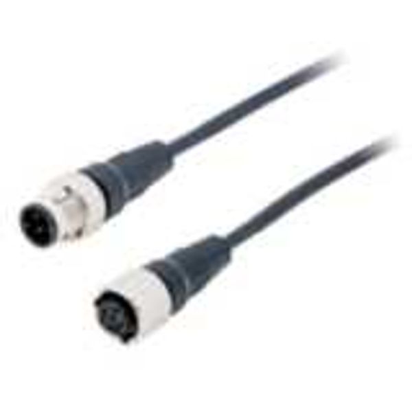 Cable with connectors on both cable ends, Smartclick M12 straight sock XS5W0402E image 1