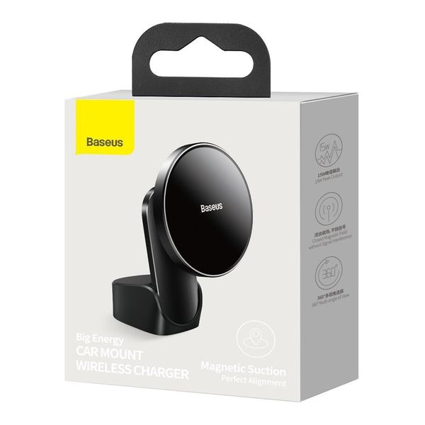 Car Magnetic Mount for iPhone 12 / 13 / 14 Series Smartphones, Black image 10