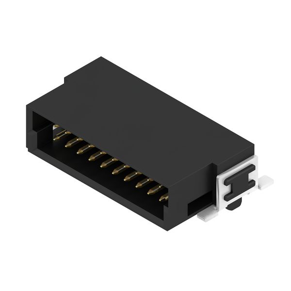 PCB plug-in connector (board connection), 1.27 mm, Number of poles: 20 image 2