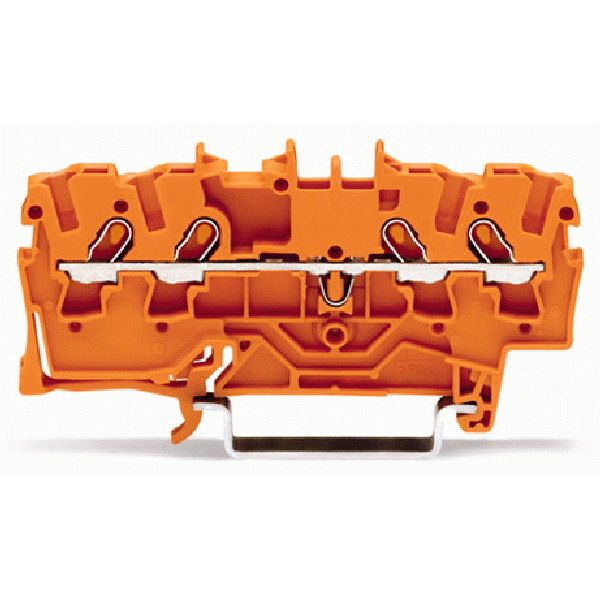 2001-1402 4-conductor through terminal block; 1.5 mm²; suitable for Ex e II applications image 3