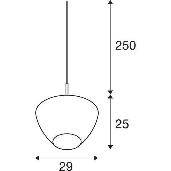 PANTILO CONVEX 29 40W 230V chrome image 1