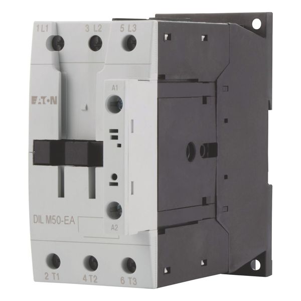 Contactor, 3 pole, 380 V 400 V 22 kW, 230 V 50 Hz, 240 V 60 Hz, AC operation, Screw terminals image 2