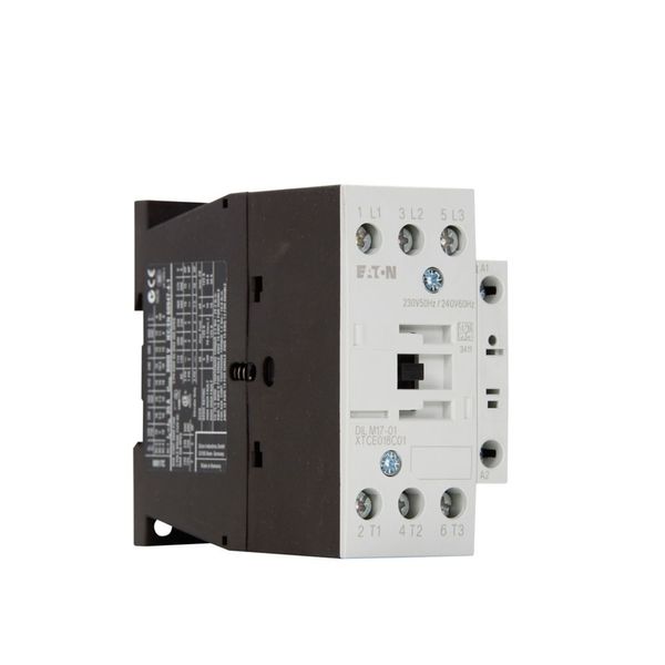 Contactor, 3 pole, 380 V 400 V 7.5 kW, 1 NC, 230 V 50 Hz, 240 V 60 Hz, AC operation, Screw terminals image 12