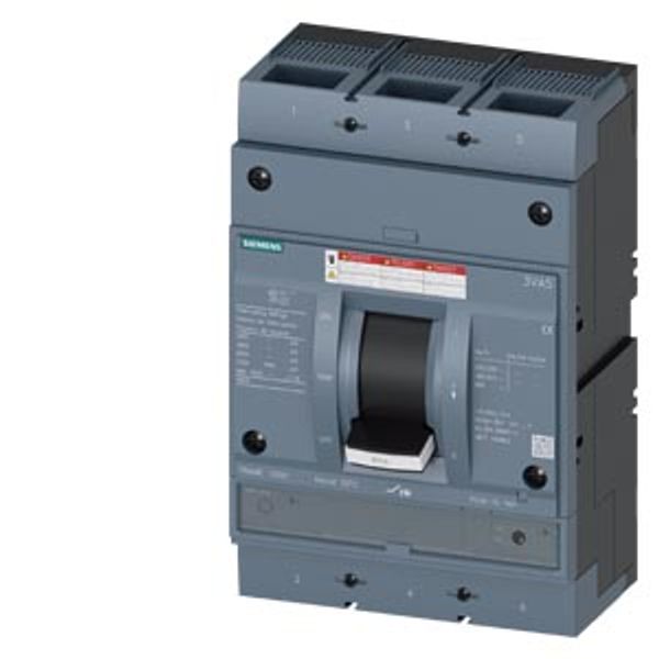 Circuit breaker 3VA5 UL frame 800 breaking capacity class H 65 kA @ 480V 3-pole image 1