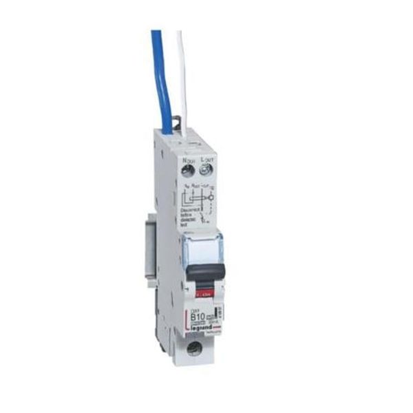 RCBO DX3 10000A 1 pole 10A curve B type A 30mA image 1