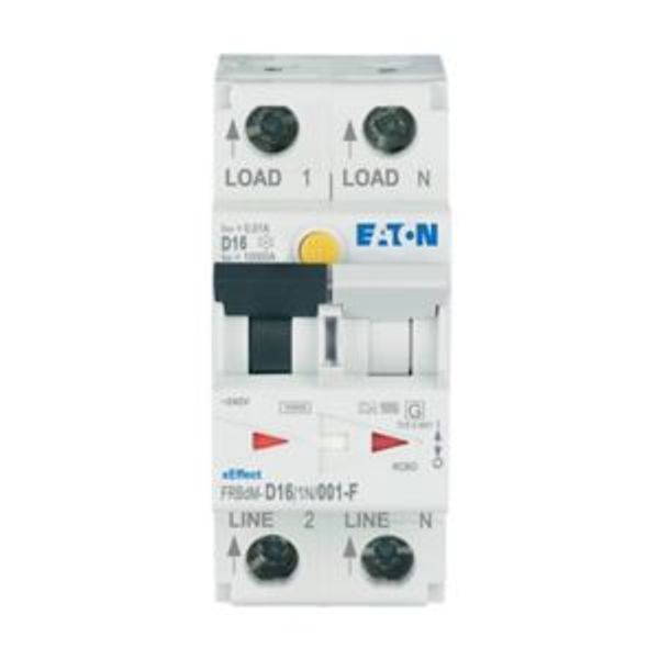 Digital RCD/MCB combination, 16 A, 10 mA, MCB trip characteristic: D, 1p+N, RCD trip characteristic: F image 10