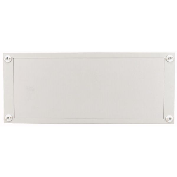 Front plate with plastic insert, for HxW=300x600mm image 1