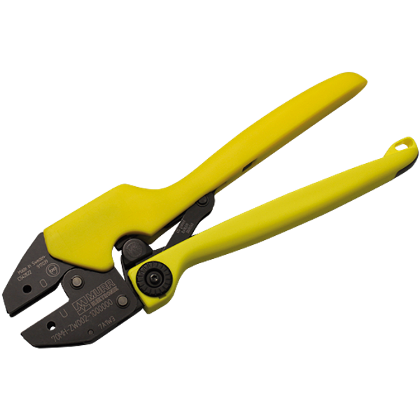 Crimping tool for square crimping (short handels) image 1