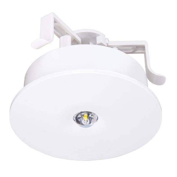 Emerg.lum.IL 1x3W ERT-LED 3h 230VAC Wireless radial recessed image 2