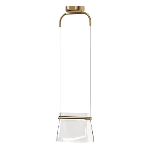 Modern Cabaret Pendant lamp Brass image 1