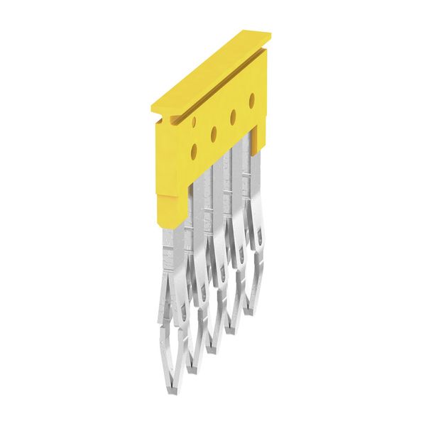 Cross-connector (terminal), Plugged, Number of poles: 5, Pitch in mm:  image 1