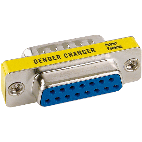 MODLINK MSDD GENDER CHANGER SUB-D15 female/female image 1