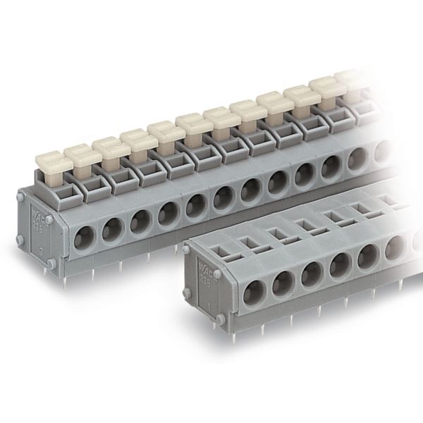 PCB terminal block 2.5 mm² Pin spacing 5/5.08 mm gray image 4