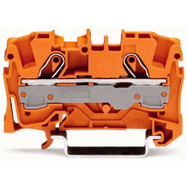 2-conductor through terminal block 6 mm² suitable for Ex e II applicat image 2