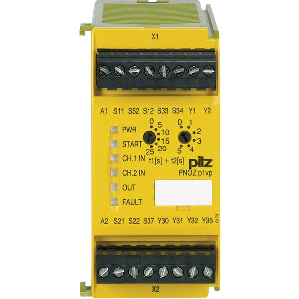 Pilz Italia 773950 Monitoring relay for safety circuits Pilz, type/model PIZ773950 image 2