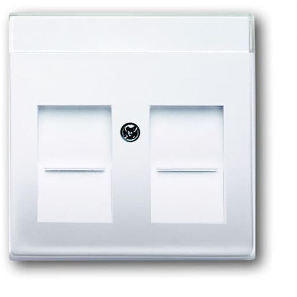 1800-84 CoverPlates (partly incl. Insert) future®, Busch-axcent®, solo®; carat® Studio white image 1