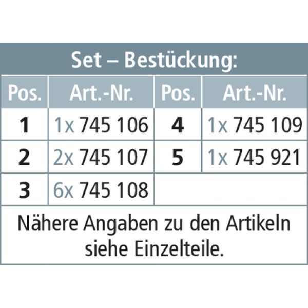 Earthing and short-circuiting set for junction box 2xE14/E27 f. mast l image 2