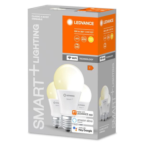 SMART+ WiFi Classic Dimmable 60 9 W/2700 K E27 image 6