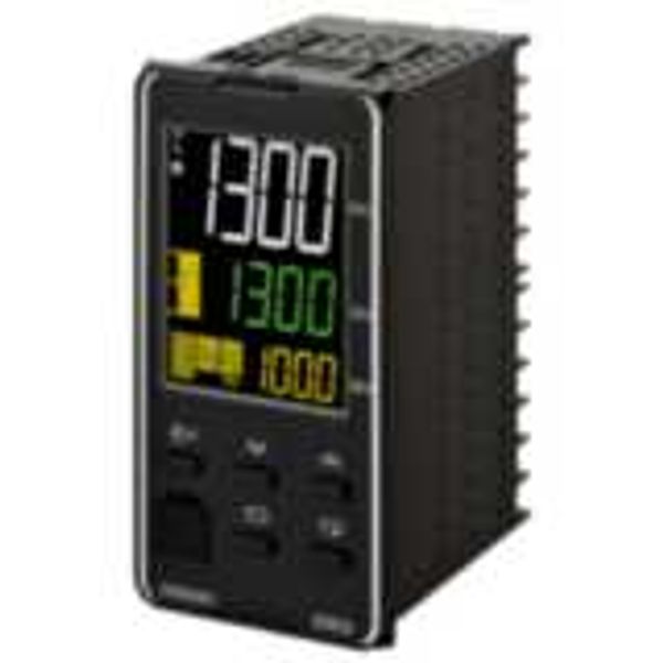 Temp. controller, PRO, 1/8 DIN (96 x 48 mm), 1 x 12 VDC pulse OUT, 4 A image 3