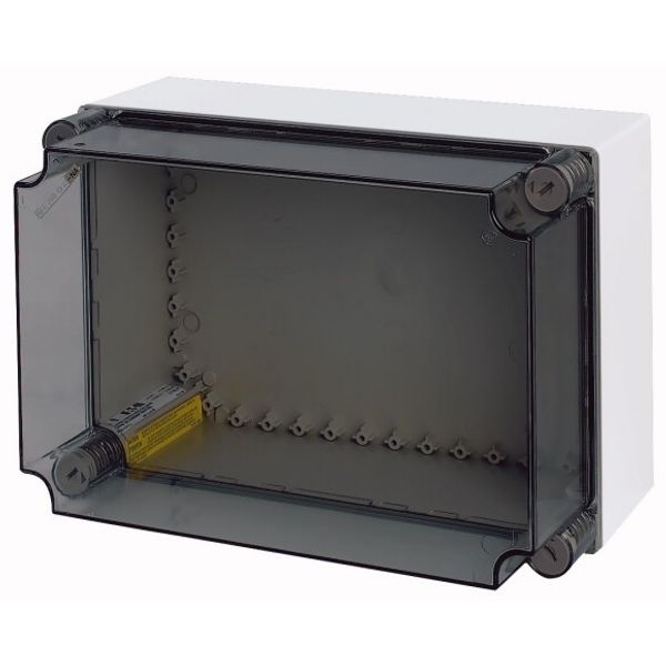 Insulated enclosure, smooth sides, HxWxD=250x375x225mm, NA type image 1