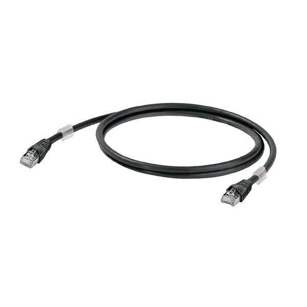 Ethernet Patchcable, RJ45 IP 20, RJ45 IP 20, Number of poles: 8 image 1