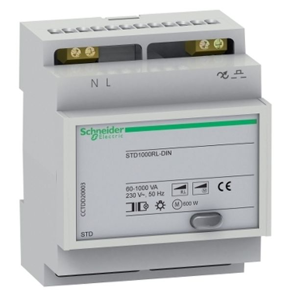 STD - DIN - remote control dimmer - 1000 W image 2