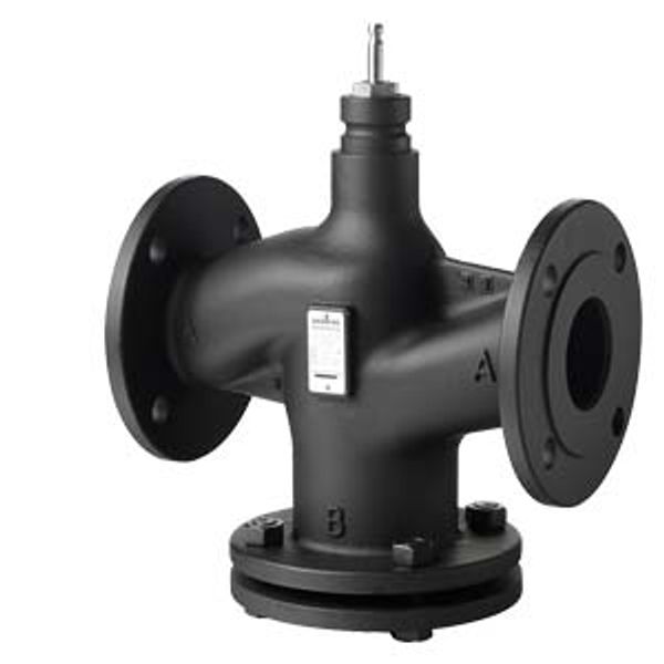 VVF43.80-100K - 2-port seat valve, flanged, PN16, DN80, kvs 100, pressure compensated image 1