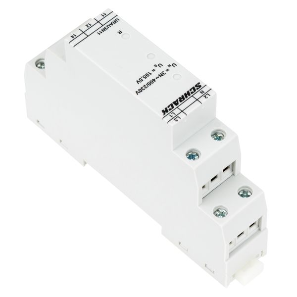 Voltage monitoring relay, 3ph against N,fix Us=195,5V,1CO,5A image 3