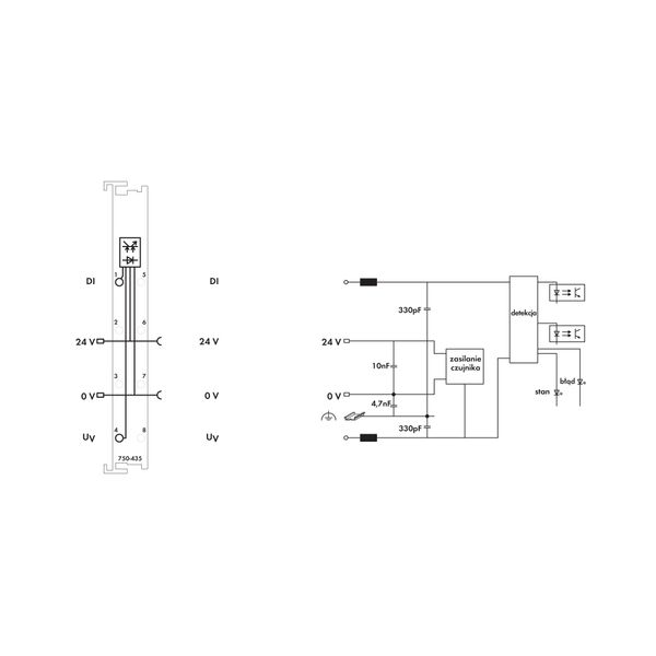 1-channel digital input NAMUR Intrinsically safe blue image 5