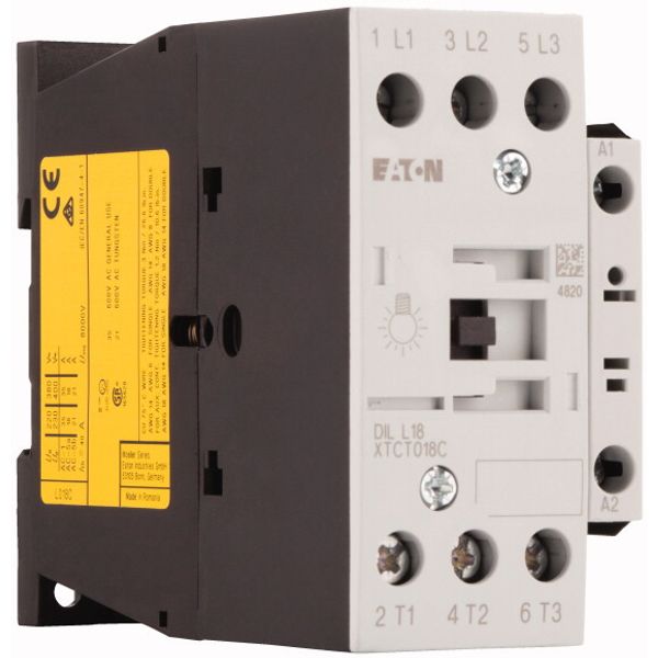Lamp load contactor, 24 V 50 Hz, 220 V 230 V: 18 A, Contactors for lighting systems image 4