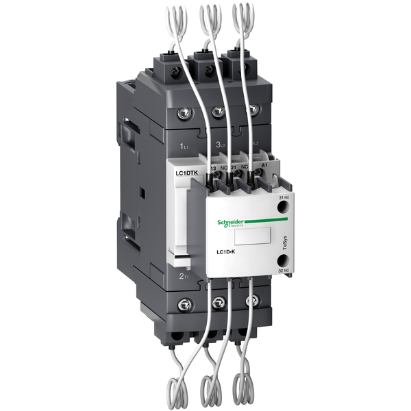 Capacitor contactor, TeSys Deca, 40 kVAR at 400 V/50 Hz, coil 230 V AC 50/60 Hz image 4