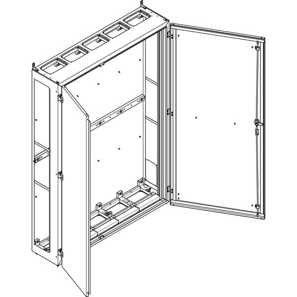 Floors.cab.Cl.I IP55WxHxD1340x1890x340mm image 1